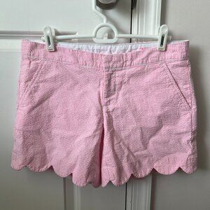 4" Buttercup Short in Pink Seersucker - Size 2